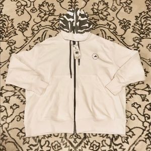 ADIDAS By Stella McCartney Sportswear Hooded Sweatshirt Jacket Women’s Sz XL New